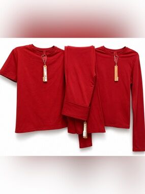 SKIMS Brick Cotton Jersey Set. SOLD OUT COLOR!!